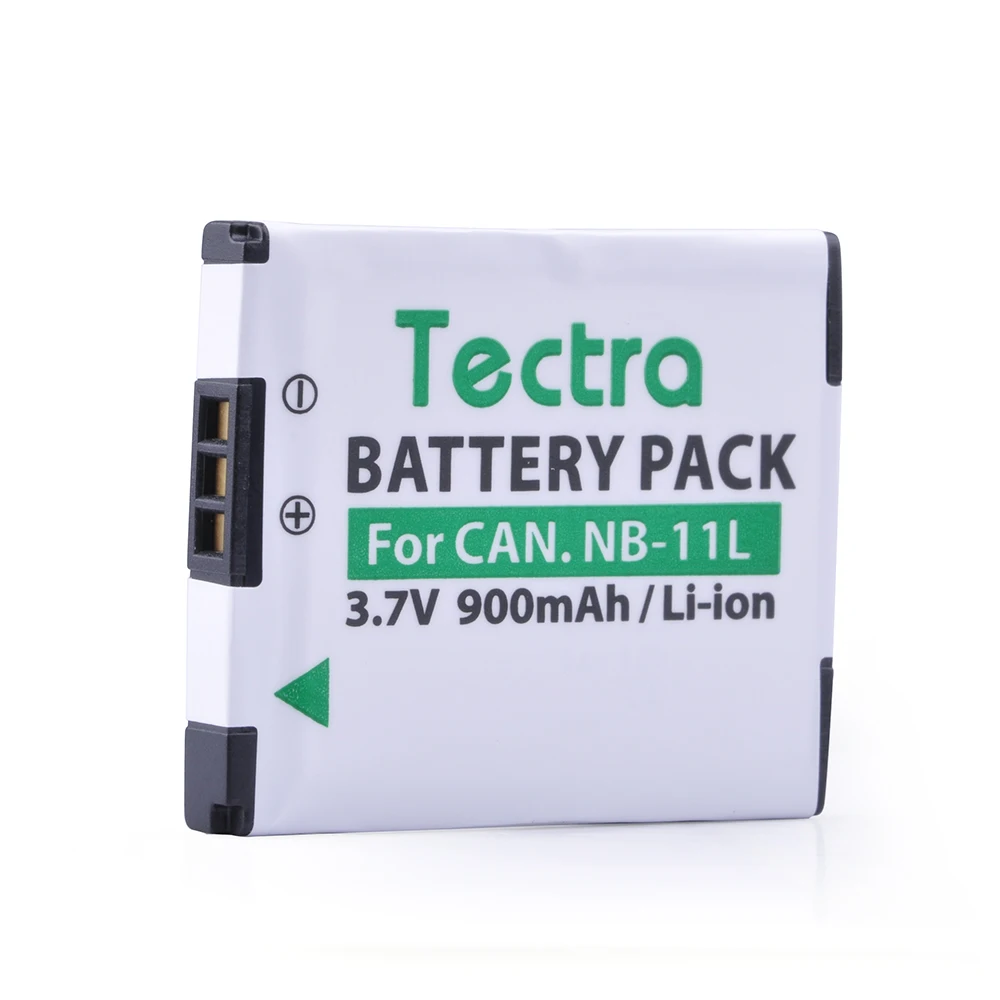 Tectra (2 упаковки) NB-11L NB11L батарея для камеры + Цифровое зарядное устройство Canon A2600