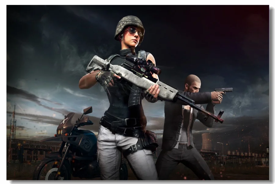 Настенная роспись на заказ постер Battlegrounds игрок Unknown's настенные наклейки PUBG
