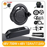 8fun bafang 48 V 750 W BBS02B Средний диск велосипед с электродвигателем преобразования Наборы для велосипеда BBS BBS02 среднего двигателя комплект