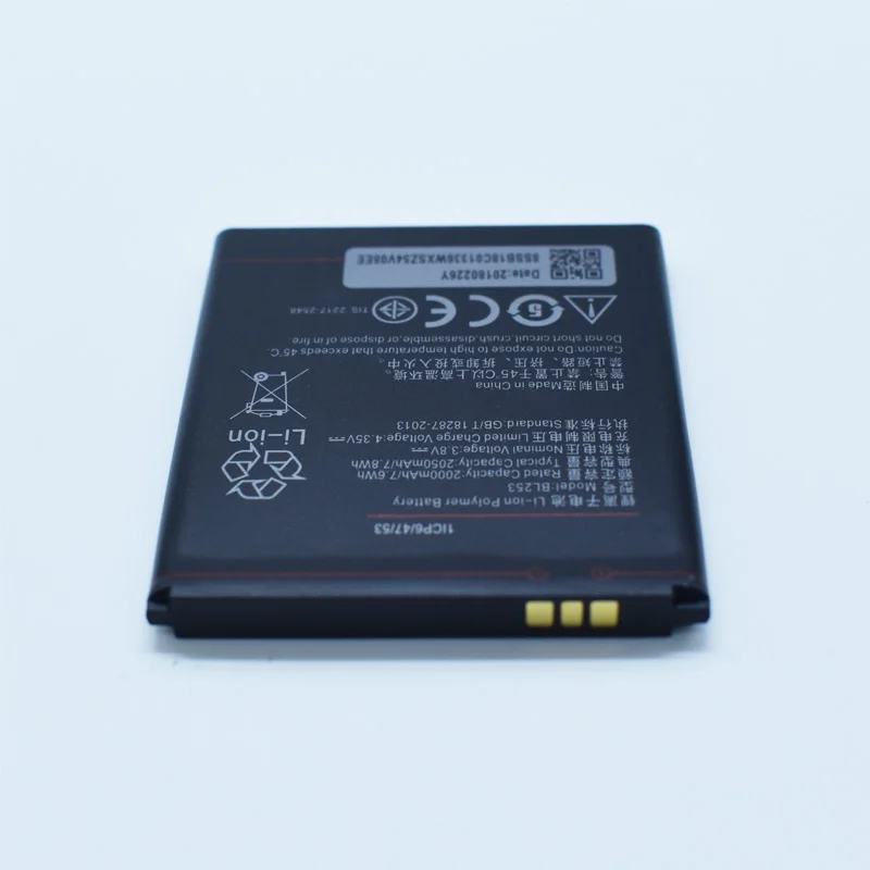 Hekiy 2019 новейший оригинальный BL253 Аккумулятор для Lenovo A2010 Bateria/A 2010/BL 253/3 8 V 2000mAh