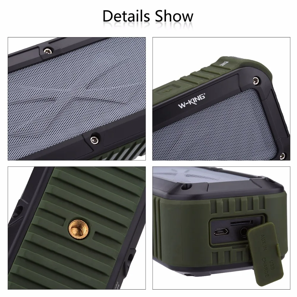 Беспроводная портативная Bluetooth колонка с микрофоном и поддержкой NFC 2000 мАч|portable