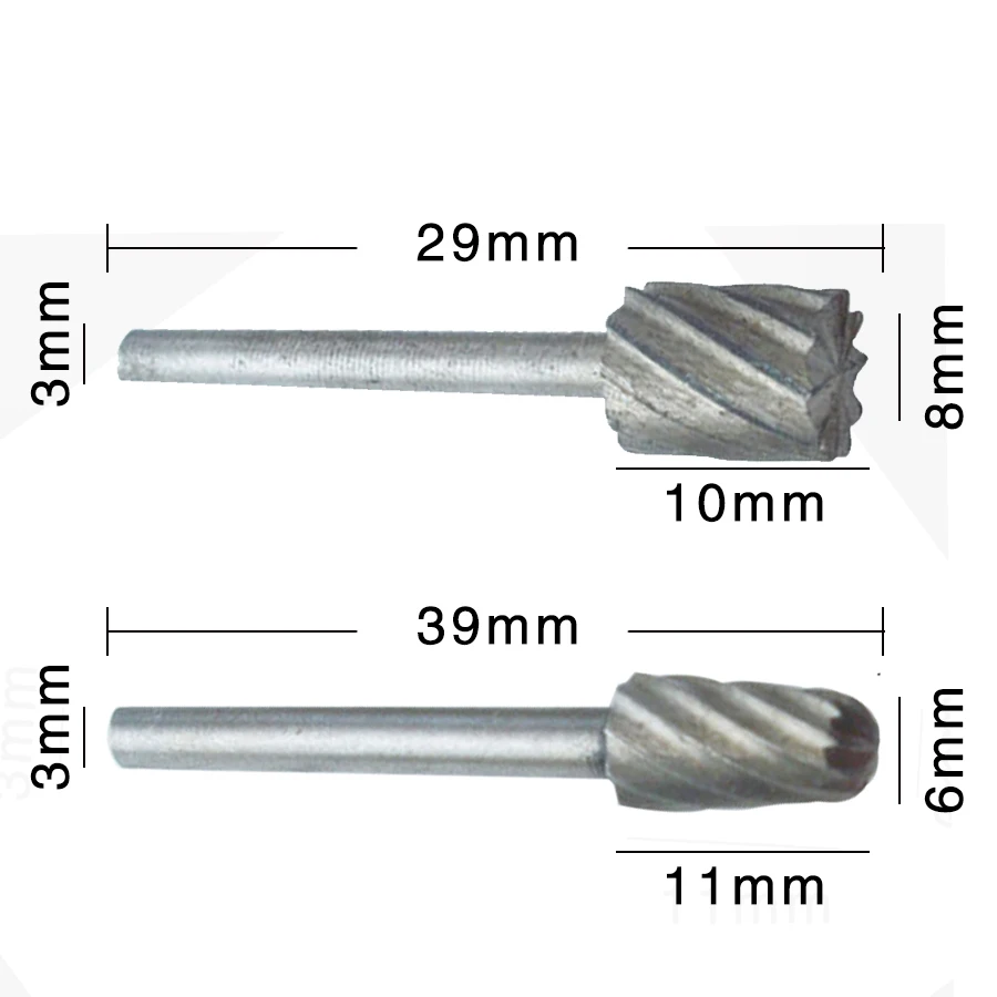HILDA 6 шт. набор мини Сверл из HSS вращающийся инструмент в стиле Dremel для
