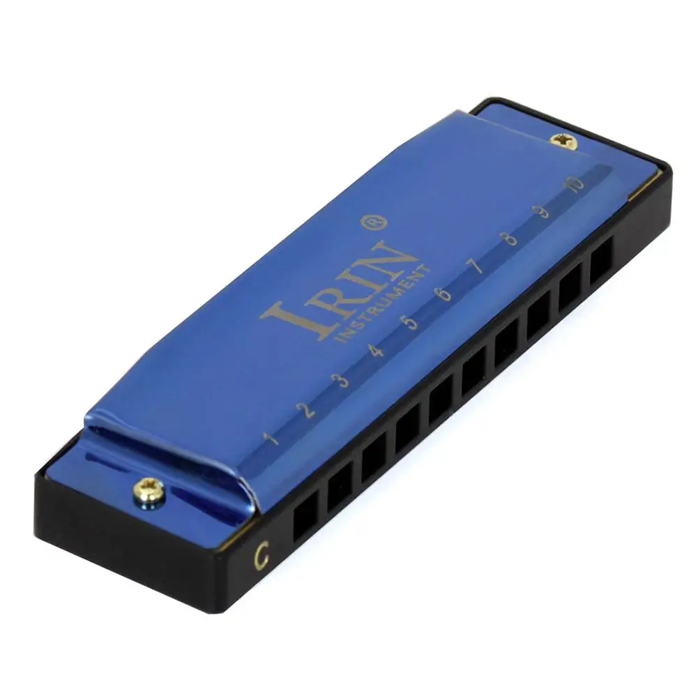 Музыкальная гармоника с 10 отверстиями музыкальный инструмент 20 тонов C Key Блюз