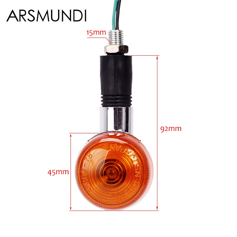 1 пара указателей поворота указатель передний и задний светильник для SUZUKI GSF250 GSF400