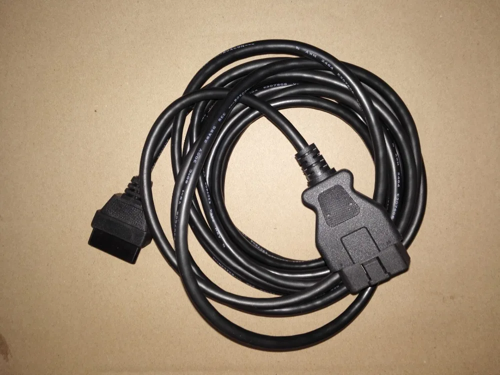 Удлинительный кабель Папа мама 16 контактный разъем OBD2 5 м|16 pin|obd ii16 pin obd2 |
