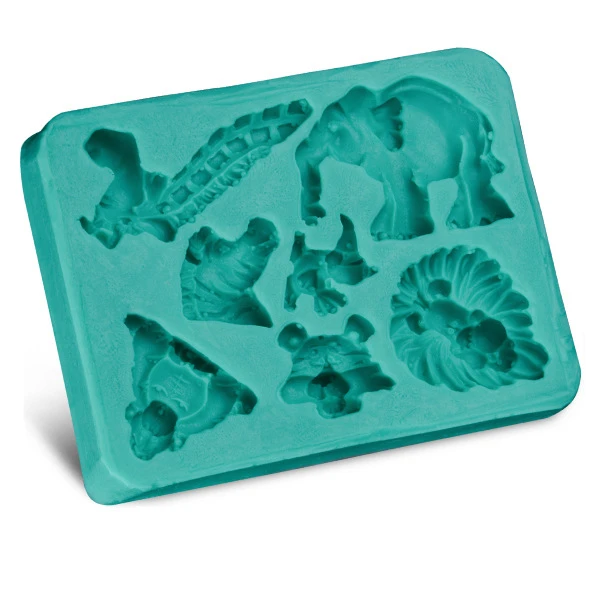 1 шт. животные зоопарк шоколадные конфеты Jello 3D силиконовая форма для торта