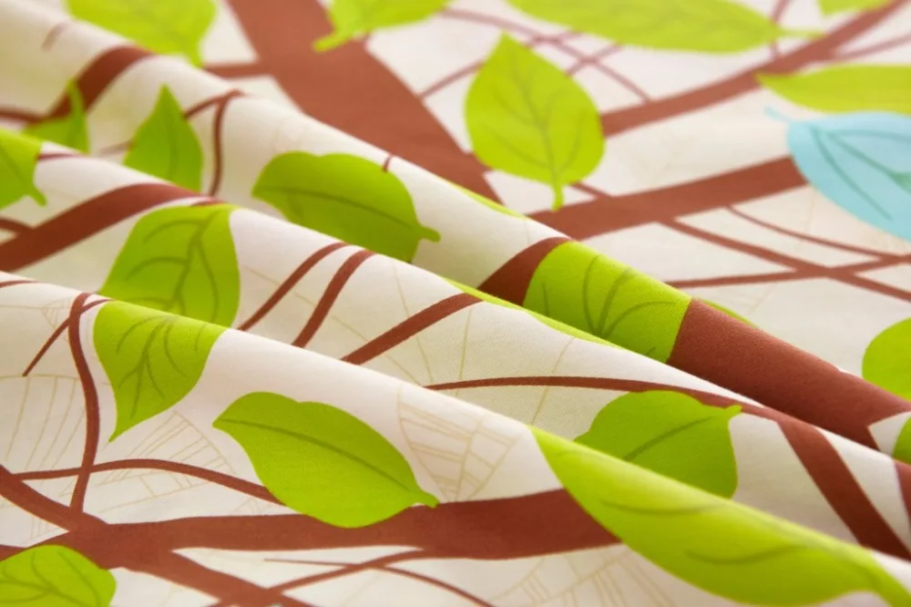 100% хлопок милый детский комплект постельного белья для взрослых пододеяльник