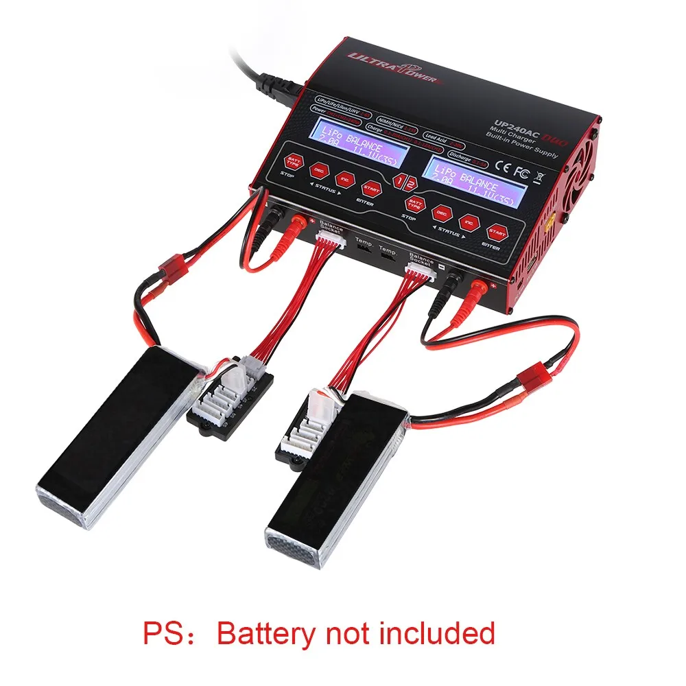 Lipo зарядное устройство RC power UP240AC DUO 240 Вт 2в1 LiPo NIMH NiCd Батарея RC вертолет Дрон баланс зарядное устройство Dis зарядное устройство 18 в DCInput
