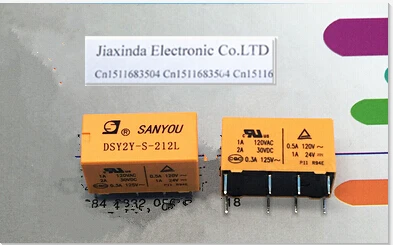Горячая новинка реле DSY2Y-S-212L DSY2Y DSY2YS212L 12VDC DC12V 12V 4078 SANYOU DIP8