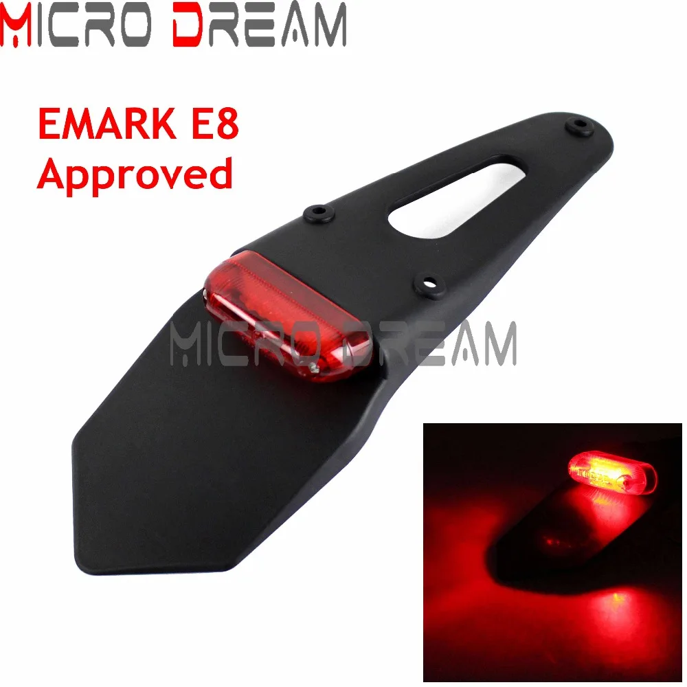 Светодиодный задний фонарь для мотоцикла EMARK E8 красная подсветка кроссового