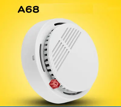 

Wireless Smoke Alarm Fire Detector Home Independent Sound and Light Alarm for Hotel/School/Warehouse/Hospital/Factory/Office