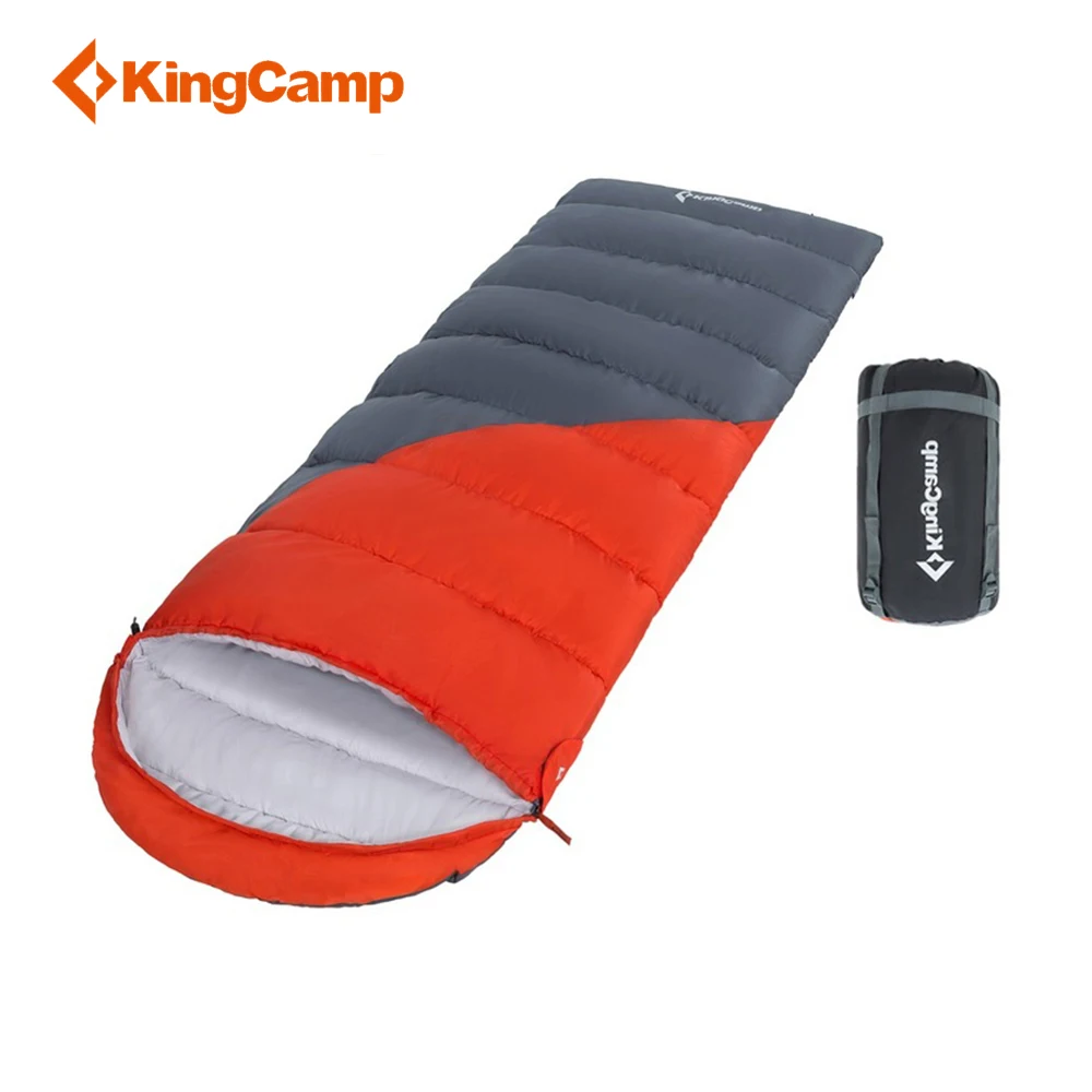 Kingcamp хлопковые спальные мешки для мам улицы взрослых 3 сезона двойной спальный