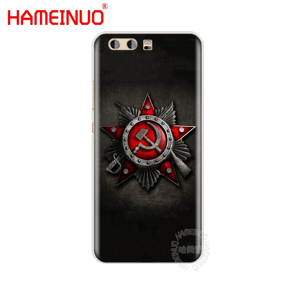 HAMEINUO russian flag eagle Cover phone Case for huawei Ascend P7 P8 P9 P10 P20 lite plus G8 G7 2017 mate 8 | Мобильные телефоны и