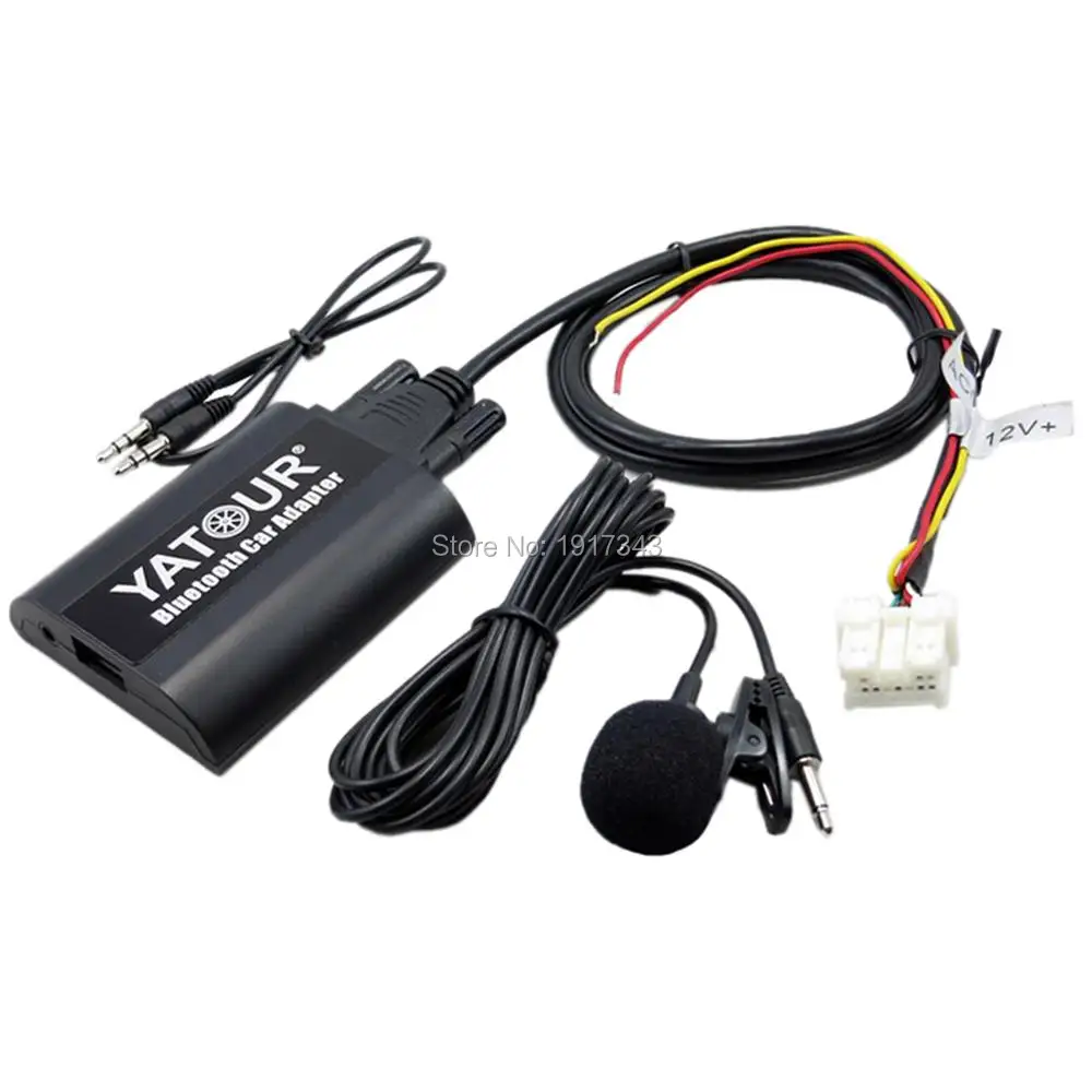 Yatour Bluetooth автомобильный адаптер цифровой музыкальный CD переключатель разъем для