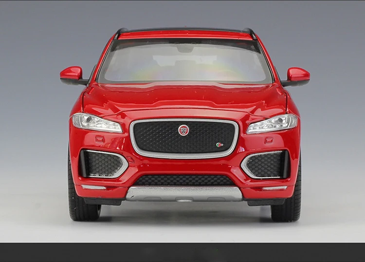 WELLY 1:24 Высокая имитация классического литья под давлением Автомобиля JAGUAR FPace внедорожник металлический сплав модель автомобиля для детей подарок игрушка автомобиль коллекция