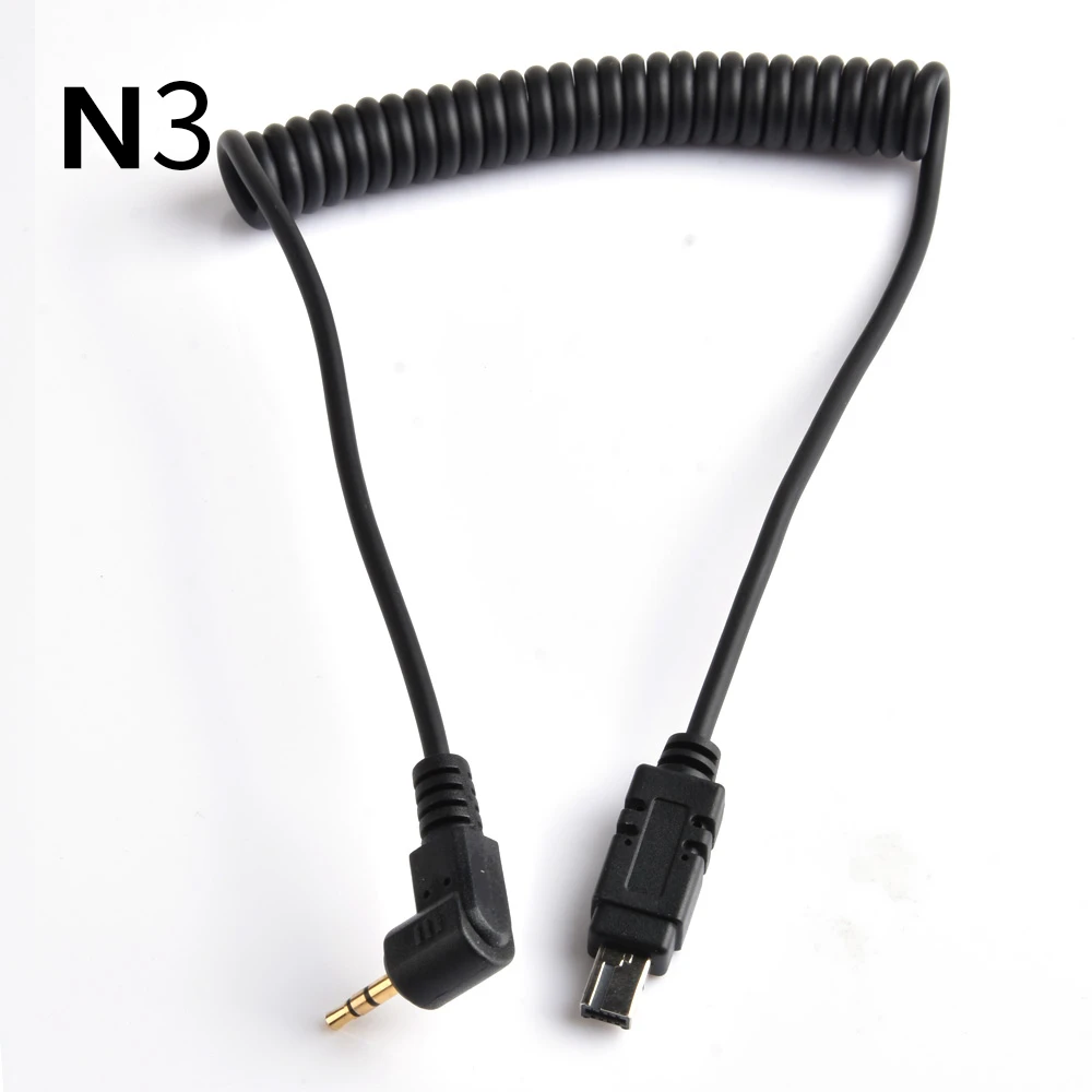 SUPON LS 2.5 C1 C3 N1 N3 спуска затвора кабель для Canon Nikon Камера D7000 D5000 D90 Yongnuo RF 603 605 N3|cable