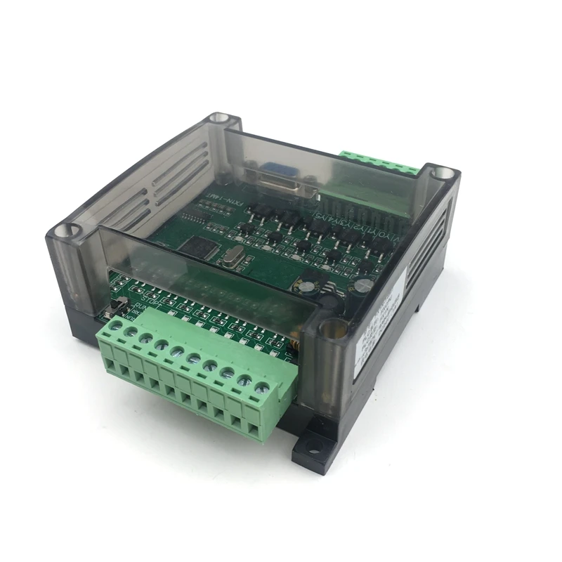 PLC промышленная плата управления с корпусом FX1N-14MR FX1N-14MT программируемый модуль контроллера