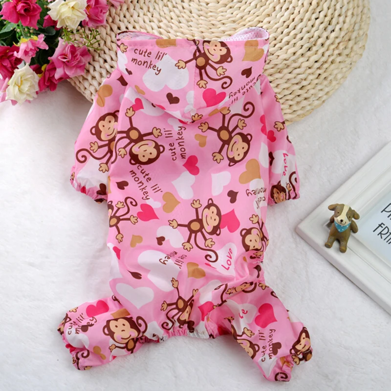 Новое поступление 2018 камуфляжный дождевик для маленьких собак