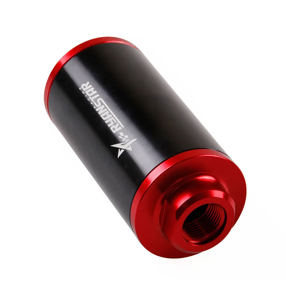 Ryanstar - New Design Racing Ready Inline Aluminum Fuel Filters AN6/AN8/AN10 oil filter Adapter Fittings with 60 Micron Element |