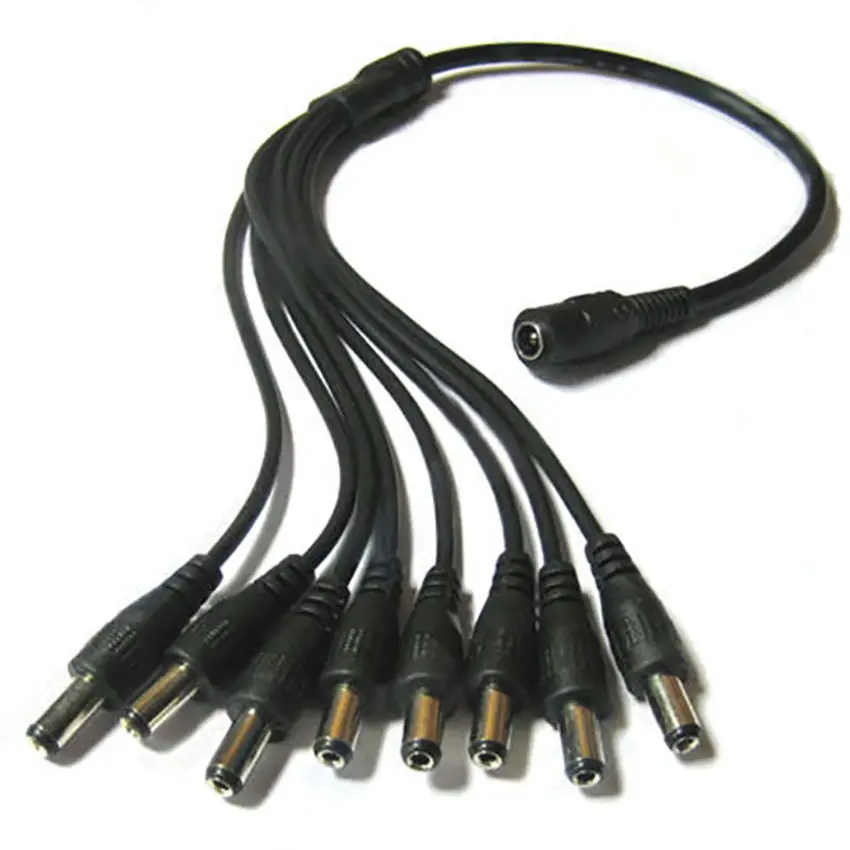 Разветвитель питания DC от 1 до 8 для камеры видеонаблюдения|cable for|cable for cctv cameracables