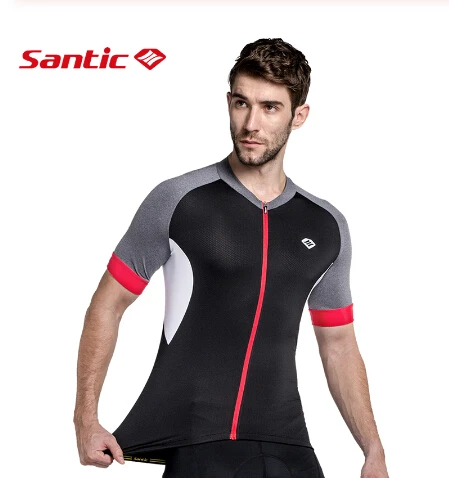 Santic мужские велосипедные шорты Джерси Pro Fit SANTIC N FEEL высокотехнологичная ткань