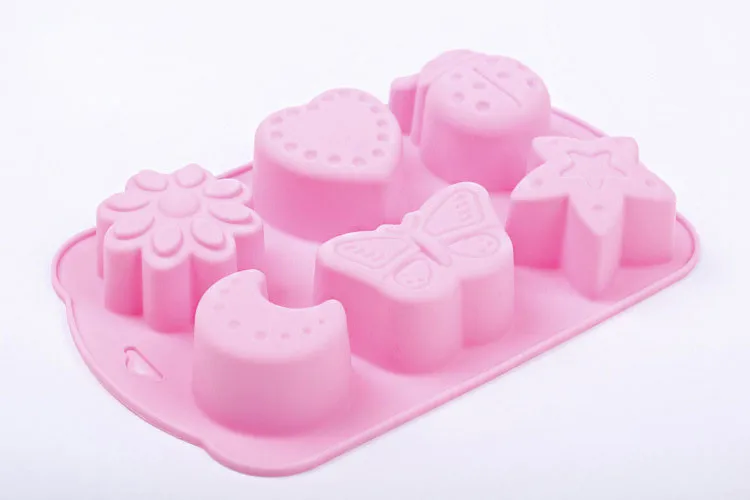 

Luyou 1pcs Moon Shapes Silicone Ice Trays Mold Children Candy Chocolate Pudding Cake Mold Cake Baking Tools CL024