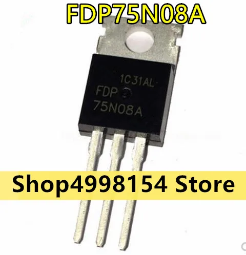 100% новый и оригинальный FDP75N08A 75N08A | Электроника