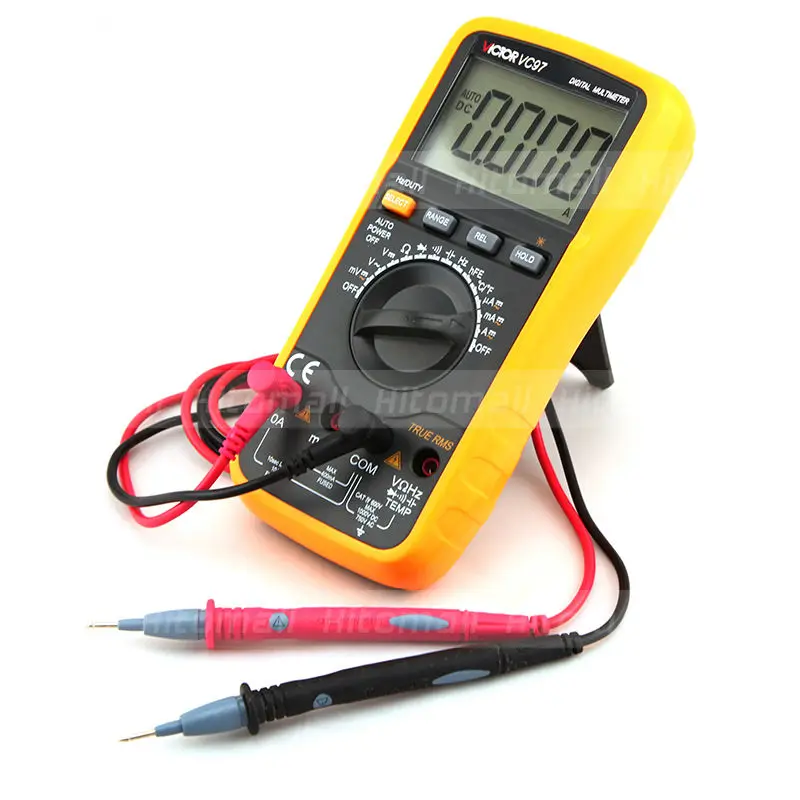 Профессиональный True RMS Авто диапазон 4000 отсчетов Сопротивление Емкость Частота