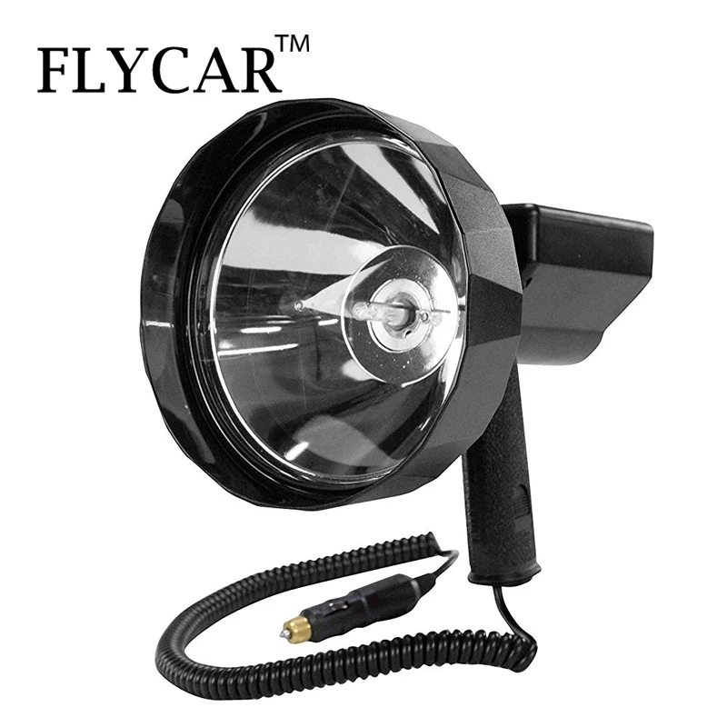 FLYCAR 12V 35W 55W 6000K HID 7 дюймов ксенон ручной Кемпинг Охота Рыбалка супер легкий