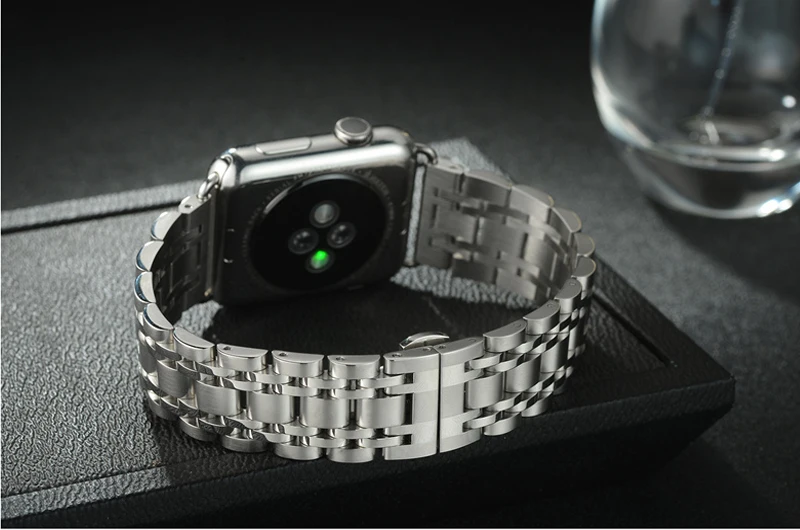 Ремешок для apple watch 42 мм 38 мм correa iwatch 44 мм/40 мм 4 3 2 браслет из нержавеющей стали pulseira apple watch 4 аксессуары