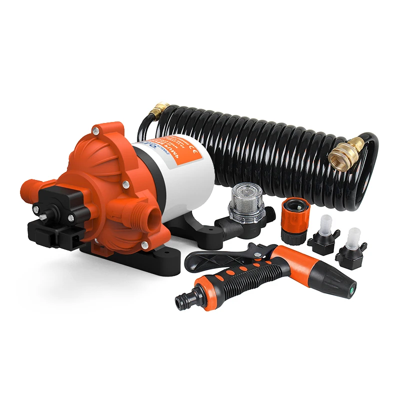 SEAFLO автоматический промывочный насос с катушкой для шланга 3 0 GPM 70PSI 24V DC набор