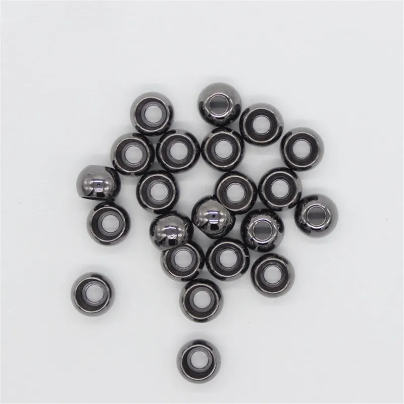 DoreenBeads 3 цвета амулеты из сплава металла и цинка Круглый покрытие конец шнура для