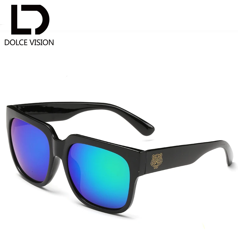 006 Dolce vision Стекло новые оригинальные фирменные очки Для мужчин Стекло es Модные оттенки мужские черные очки Женские солнечные очки Oculos de sol masculino - Цвет линз: 006