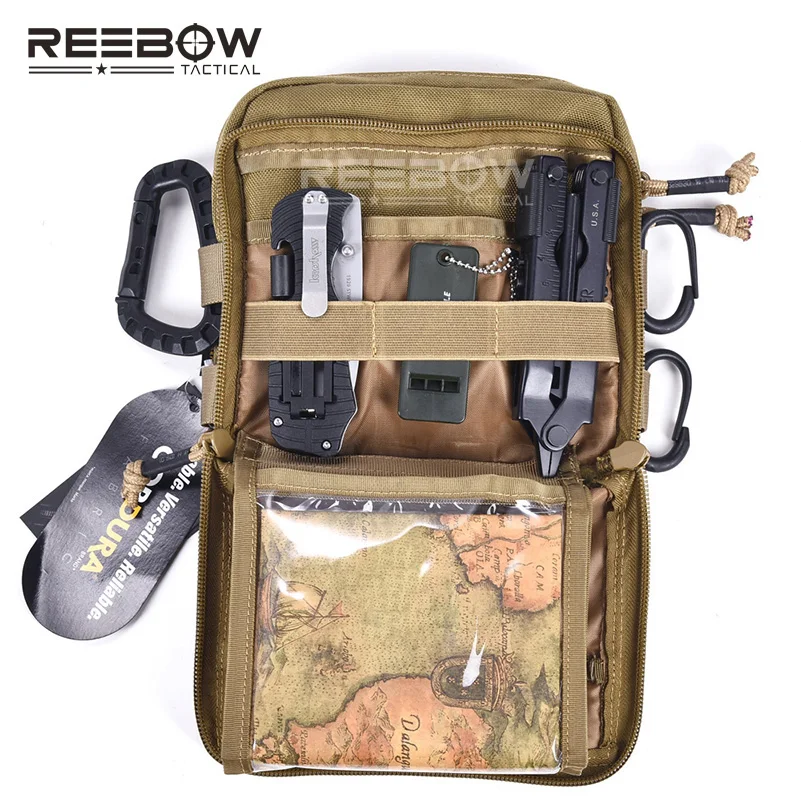 Тактическая Сумка для улицы ежедневная спортивная поясная сумка бега EDC MOLLE 1000D