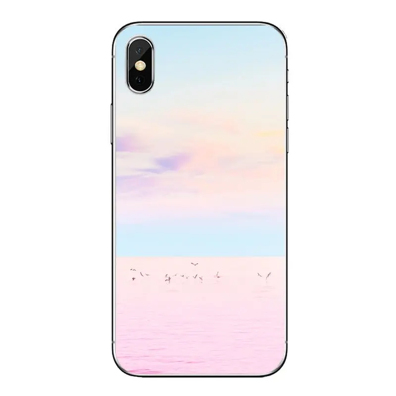 Для Xiaomi mi A1 A2 5X6X8 lite SE Pro Max x 2 S 3 5 5S мягкий прозрачный просвечивающийся чехол Чехлы