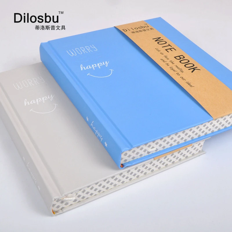 Dilosbu Be Happy diarybook разноцветная внутренняя ручная запись блокнот цветные внутренние