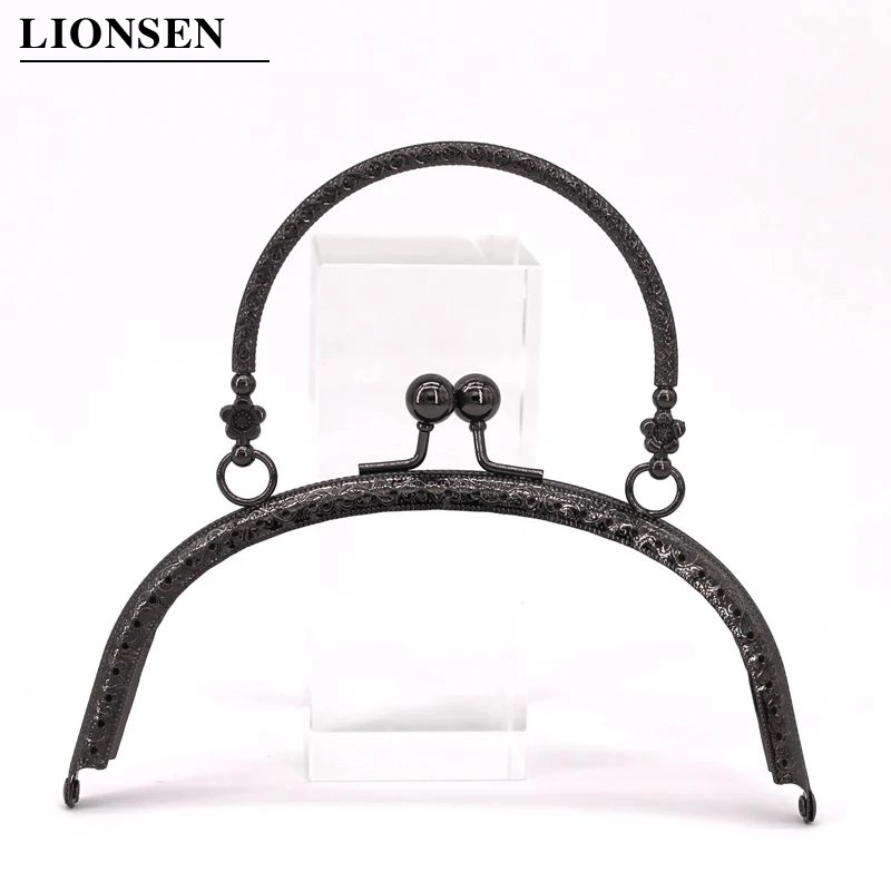 LIONSEN 5 цветов 16,5 см металлическая сумочка ручка Рамка застежка заклепка ручка арка для DIY кошелек сумка модная Новая модная Ручка DIY C