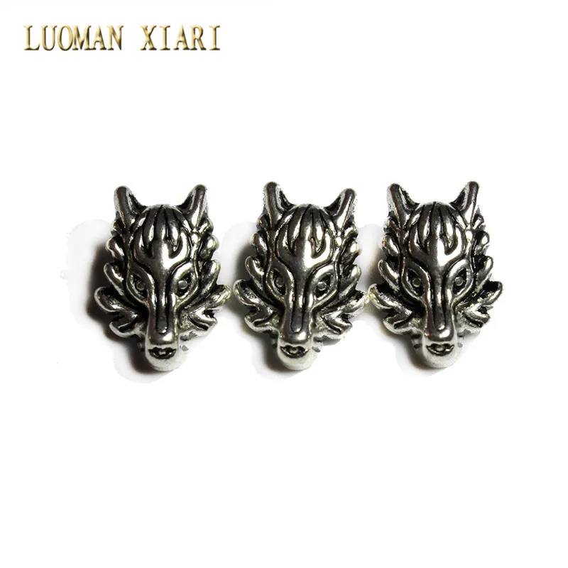 10 шт./20 шт./партия бусины разделители в виде головы дракона|beads charms|charm diybead spacers |