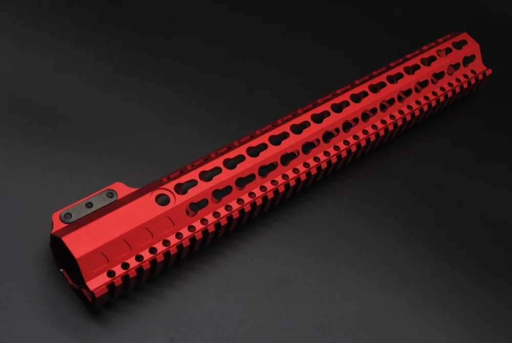 TriRock китайский красный 7 'Ə'' 10 'ཇ'' 12 'ཉ 5'' 15 ''зажим Stlyle KeyMod