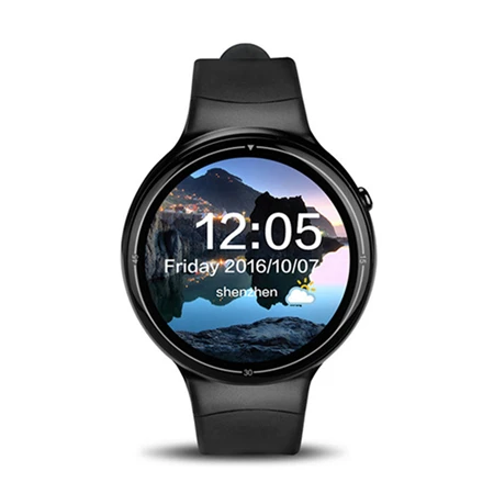 Новые I4 Pro умные часы ОЗУ 2 ГБ/ПЗУ 16 ГБ Android 5,1 3G Bluetooth часы MTK6580 двухъядерный смарт часы для Andorid/IOS - Цвет: Black