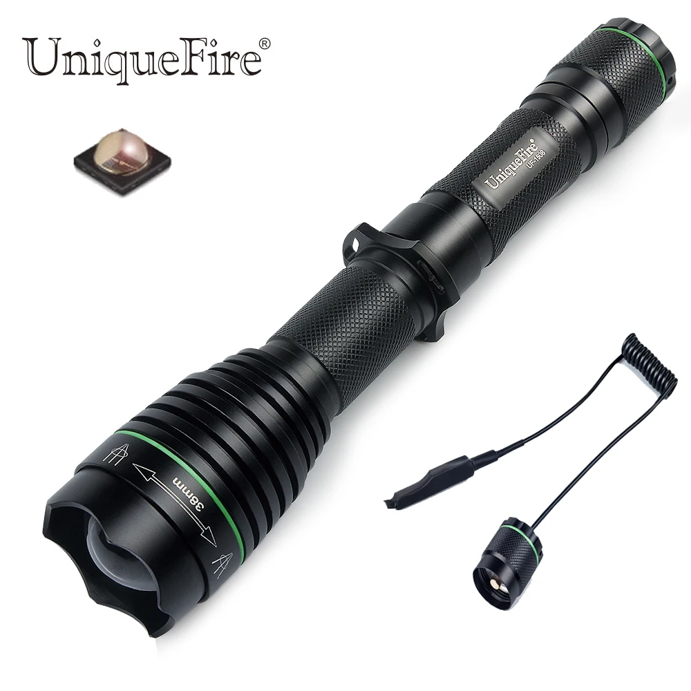 UniqueFire Профессиональный охотничий фонарик ночного видения UF 1508 38mm IR 940NM