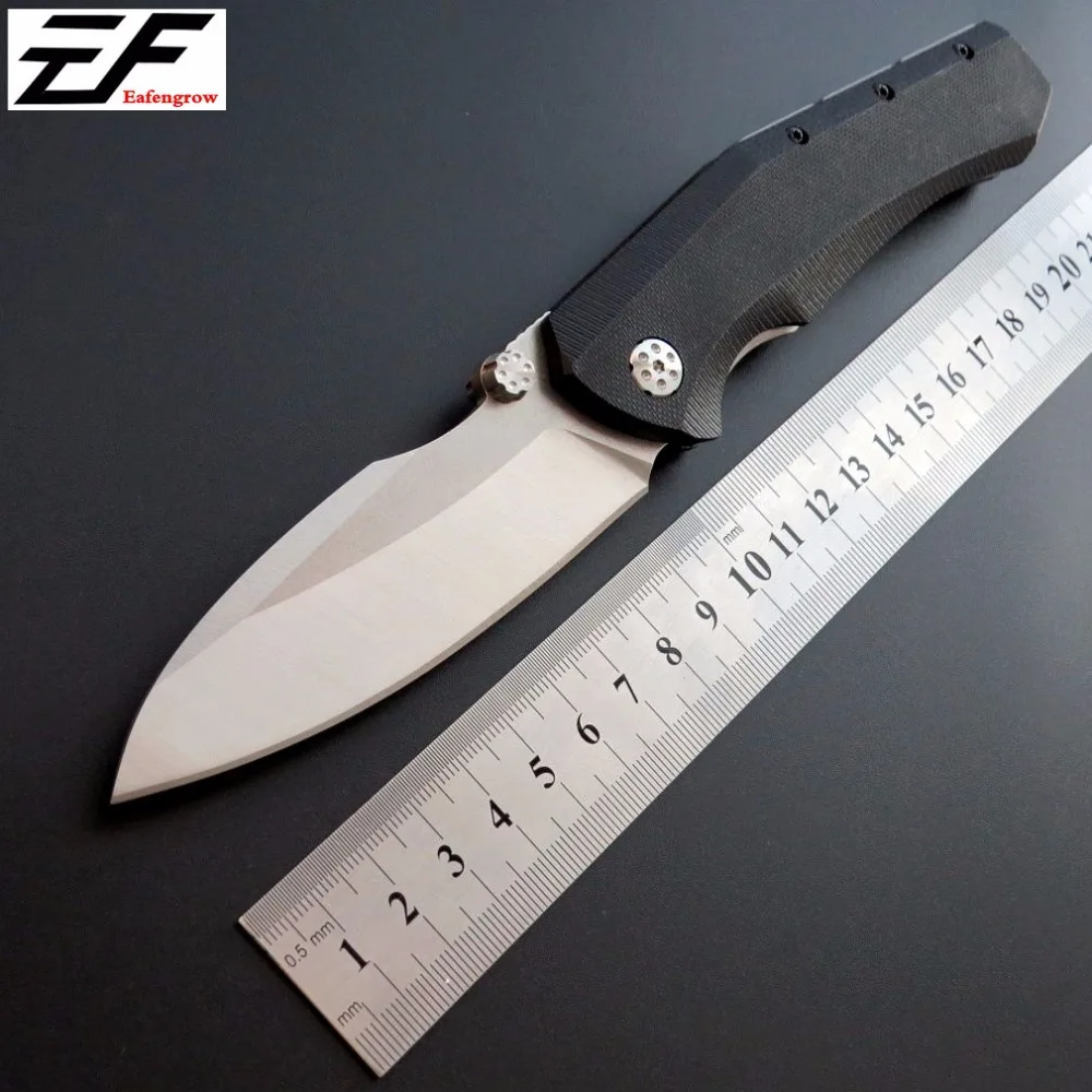 Складной нож ZZSQ ZT0850 D2 карманный + G10 с подшипником охотничий для кемпинга