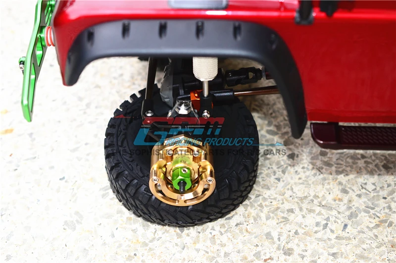 Латунная Экстремальная Тяжелая версия маятниковых суставов осей для TRAXXAS TRX4 DEFENDER
