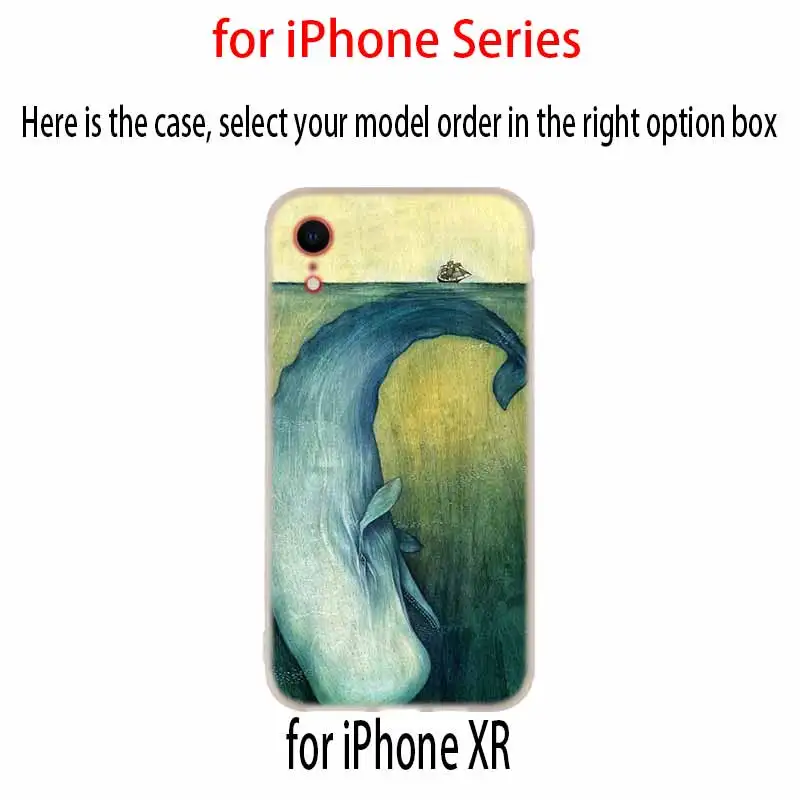 Чехлы для телефонов силиконовый мягкий чехол iPhone 11 Pro X XS Max XR 6 6S 7 8 Plus 5 4S SE акварель