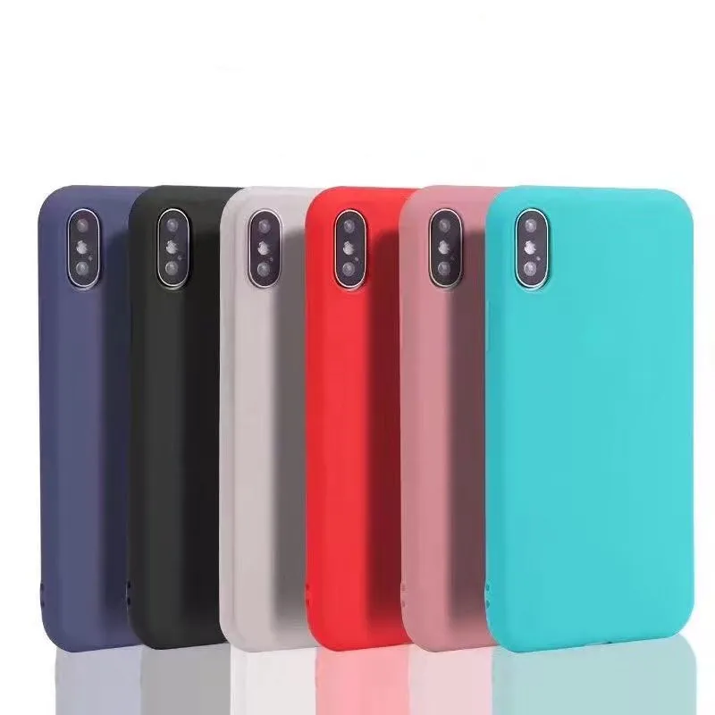 Новое поступление чехол для iPhone X! Ультратонкий яркие цвета мягкий силиконовый из