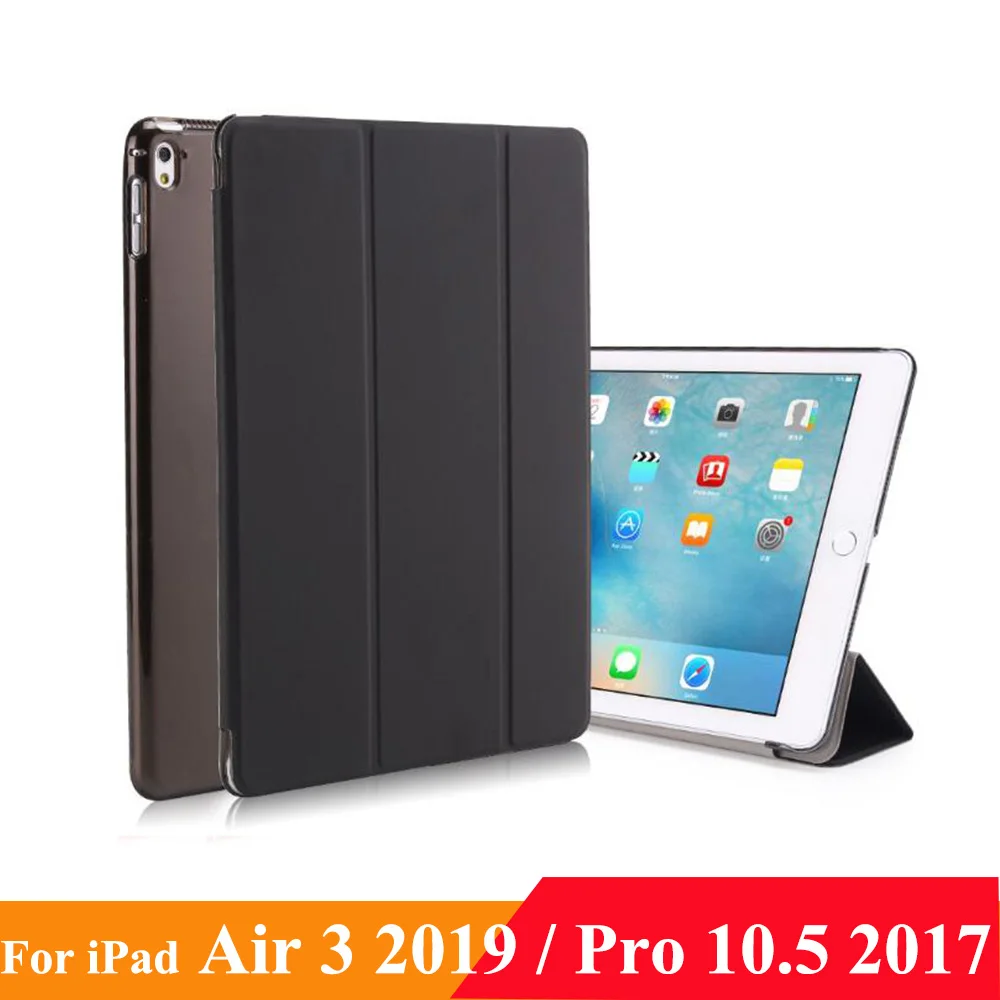 Чехол для iPad Air 10,"(3rd Gen) iPad Pro 10,5, легкий тонкий чехол с полупрозрачной задней защитой