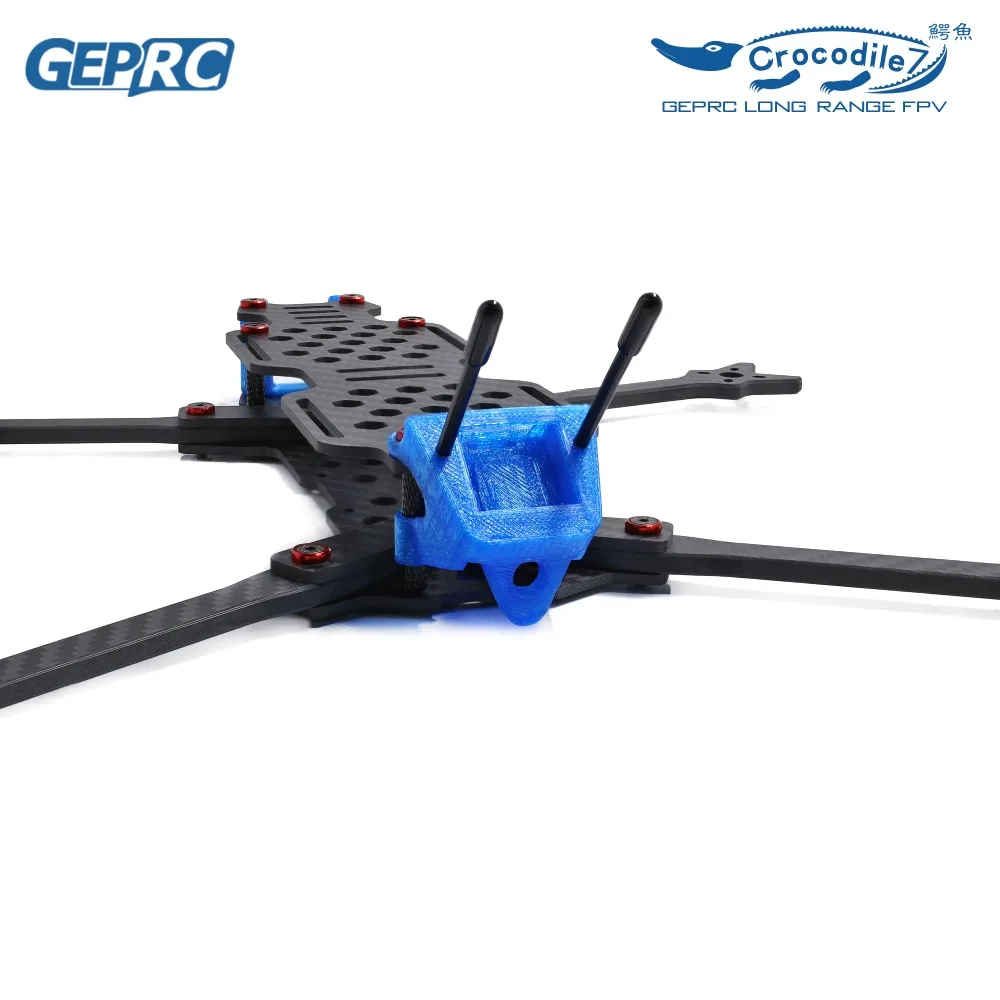 GEPRC GEP-LC7 крокодил большое пространство сильная выносливость DIY FPV RC Дрон карбоновая рама