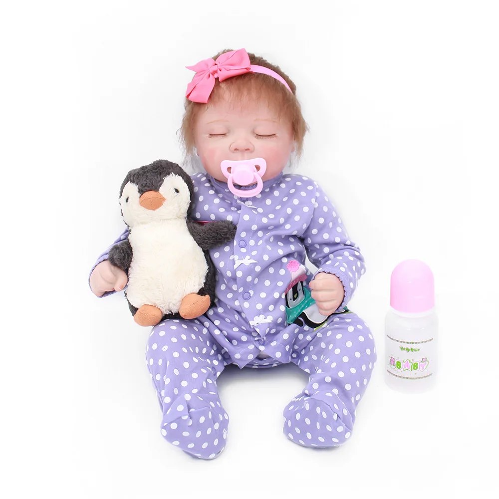 OtardDolls кукла-реборн 2" 50 см, мягкая силиконовая кукла для новорожденных, куклы для новорожденных, Реалистичная настоящая кукла для детей, подарок на день рождения, Рождество