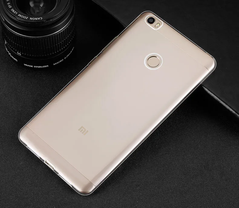 Ультратонкий Мягкий ТПУ чехол UPaitou для Xiaomi Mi Max силиконовый прозрачный MiMax тонкий