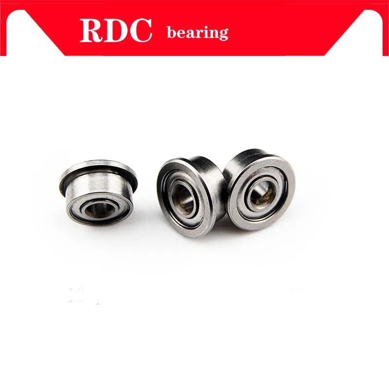 10 шт. радиальные шарикоподшипники из стали с фланцем и 6x12x4 мм MF126ZZ MF126Z MF126 ZZ